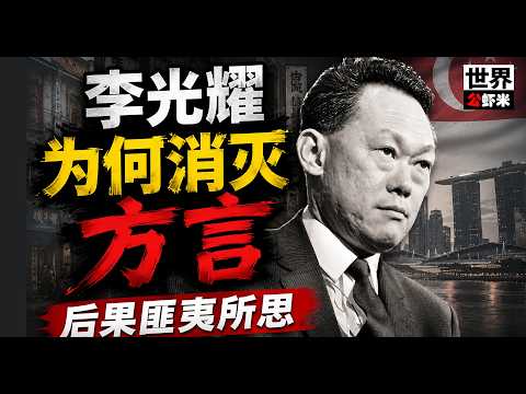 新加坡為何禁播潮汕原音？ 《給阿嬤的情書》背後的語言之戰《世界公蝦米》#李光耀#學華語#下南洋#讲华语运动#吴庆瑞报告书#海外华侨#新马文化#统战#潮汕话