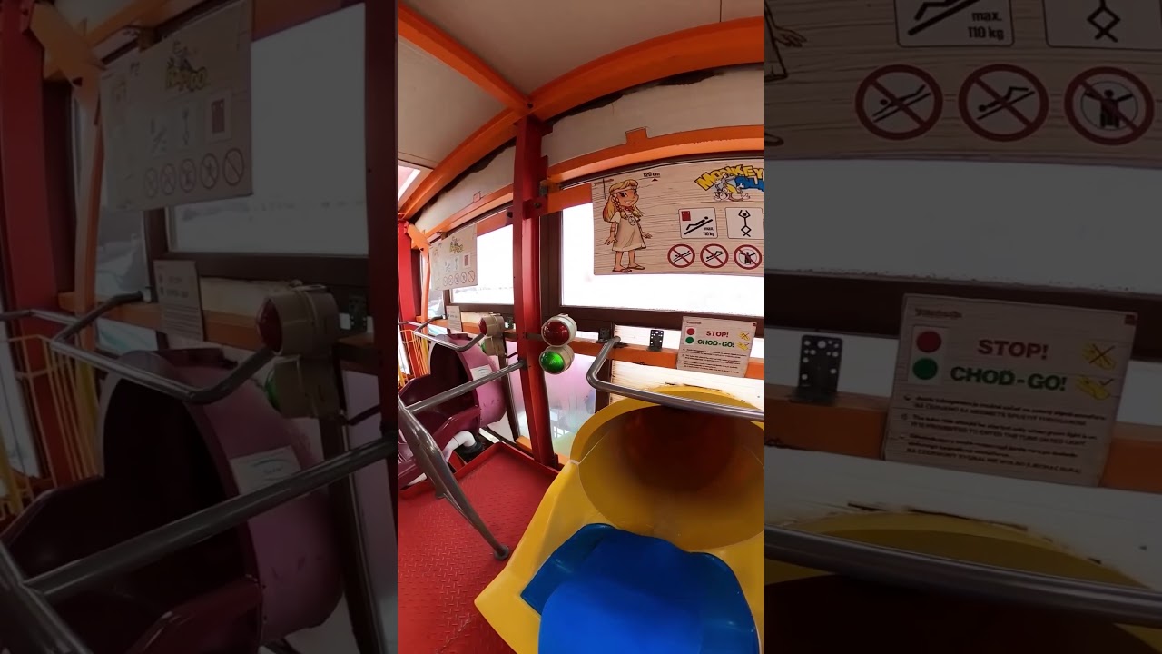 Tatralandia Monkey Slide Waterslide 