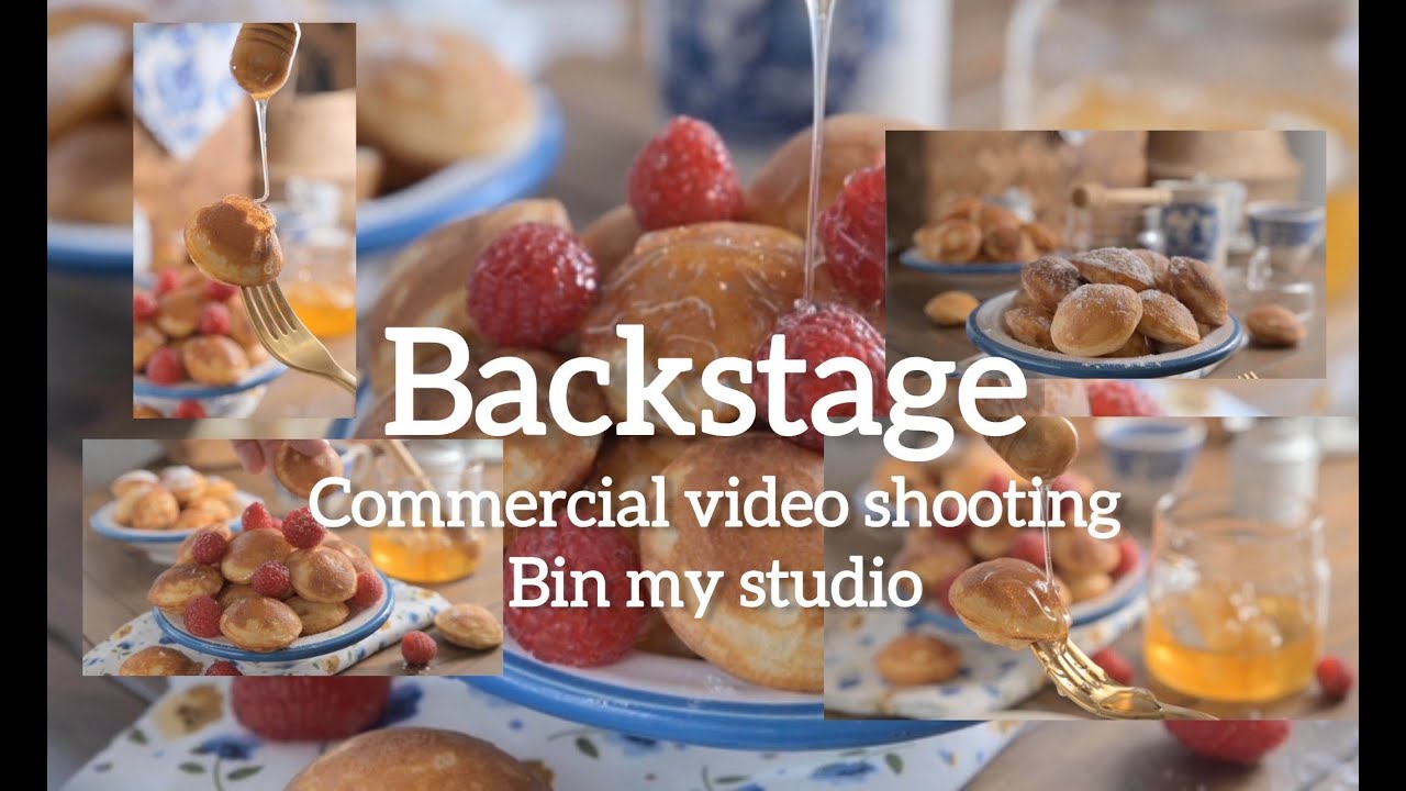 Magic of capturing Dutch pancakes in a studio with professional lighting and photography techniques