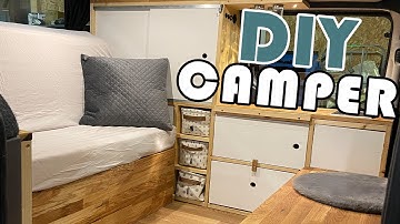 Vollwertiger Peugeot Partner / Citroen Berlingo Micro Camper DIY Ausbau / Full van conversion