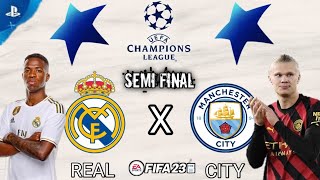 FIFA 22 - Champions League - Semi Final - Gameplay PS4 Slim 