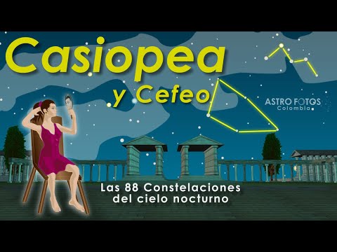 Cassiopeia - Las 88 Constelaciones - Cepheus - Lacerta - Lynx - Camelopardalis.