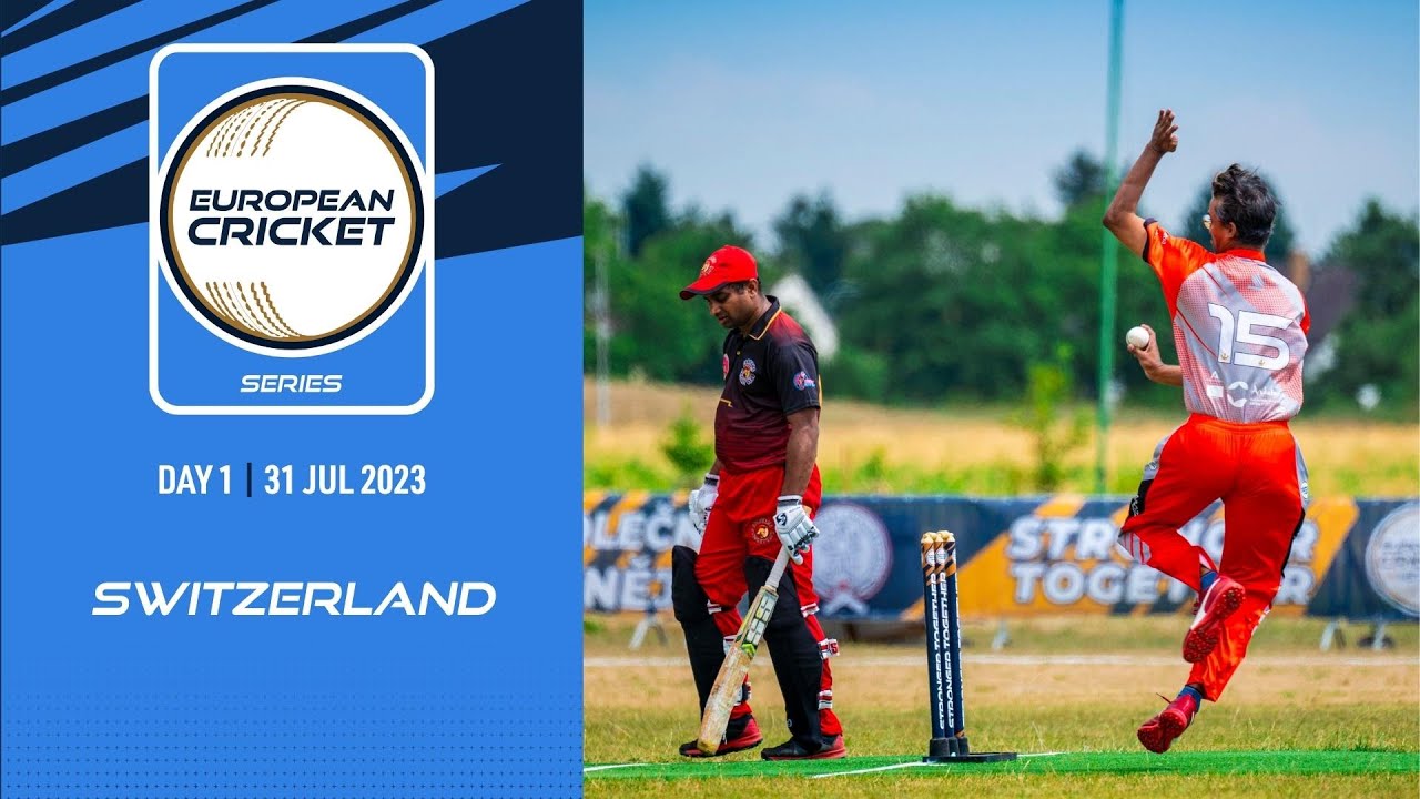 🔴 ECS Switzerland, 2023 Day 1 T10 Live Cricket European Cricket