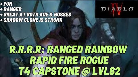 Diablo 4 Season 1: Ranged Rainbow RF Rogue, Build AND Showcase