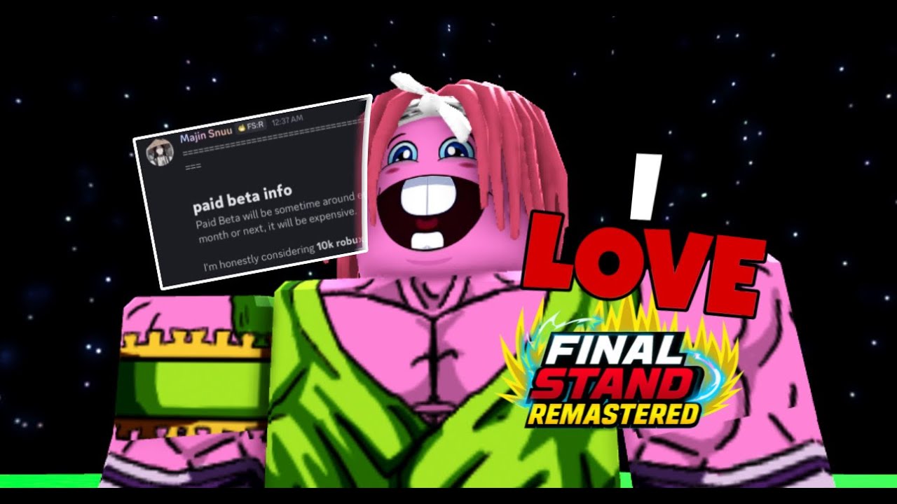 DRAGON BALL Z FINAL STAND REMASTERED PAID BETA CONFIRMED!!! | New DBZ ...