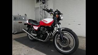 スズキ　GSX400F  逆車　実働ベース車 Yahoo!オークション - 逆車 GSX400F 赤 SUZUKI エンジン実働 吹け上が