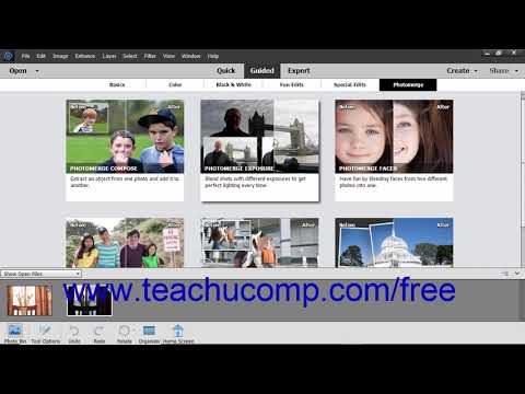 Photoshop Elements 2019 Tutorial Photomerge Adobe Training