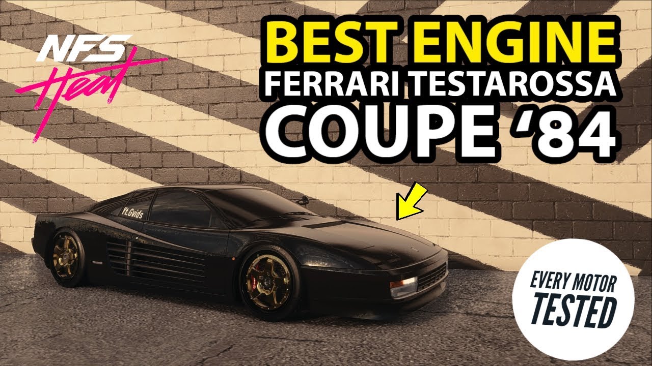 Ferrari testarossa двигатель