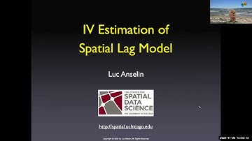 Applied Spatial Regression Analysis - Lecture: IV Estimation of Spatial Lag Model