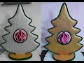 НОВОГОДНЯЯ ЕЛОЧКА из ФОАМИРАНА и картона / NEW YEAR TREE made of FOAMIRAN and cardboard