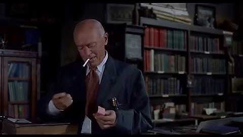 映画『めまい』（1958年）　古書店シーン 日本語字幕