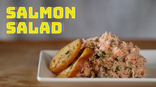 How to Make Salmon Salad | The Best Salmon Salad | Amazing Salmon Salad I Easy Salmon Salad