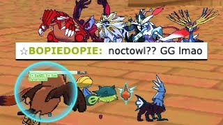 NEVER say GG too early! ZU vs Ubers! NOCTOWL SWEEPS SALTY NOOB