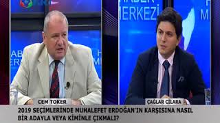 İlhan Kesici,Cumhurbaşkanlığı Adaylığı, Cem Toker, Çağlar Cilara, Krt Tv, 03.08.2017