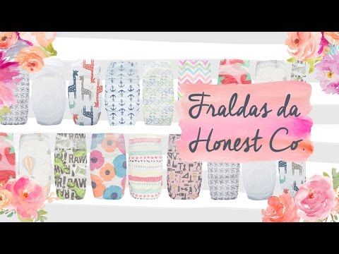Fraldas livre de cloro da Honest Co.