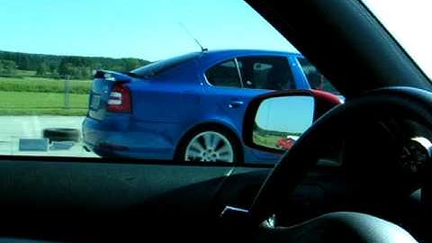 Octavia II RS 2.0 TFSi vs. Octavia RS TDi 210HP - WWW.DP-RACE.COM