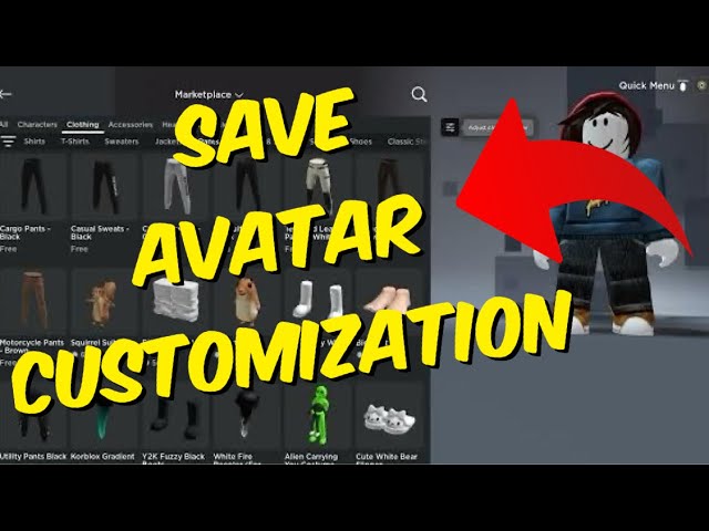 How To Save Avatar After Customization On Roblox For PS4 / PS5 