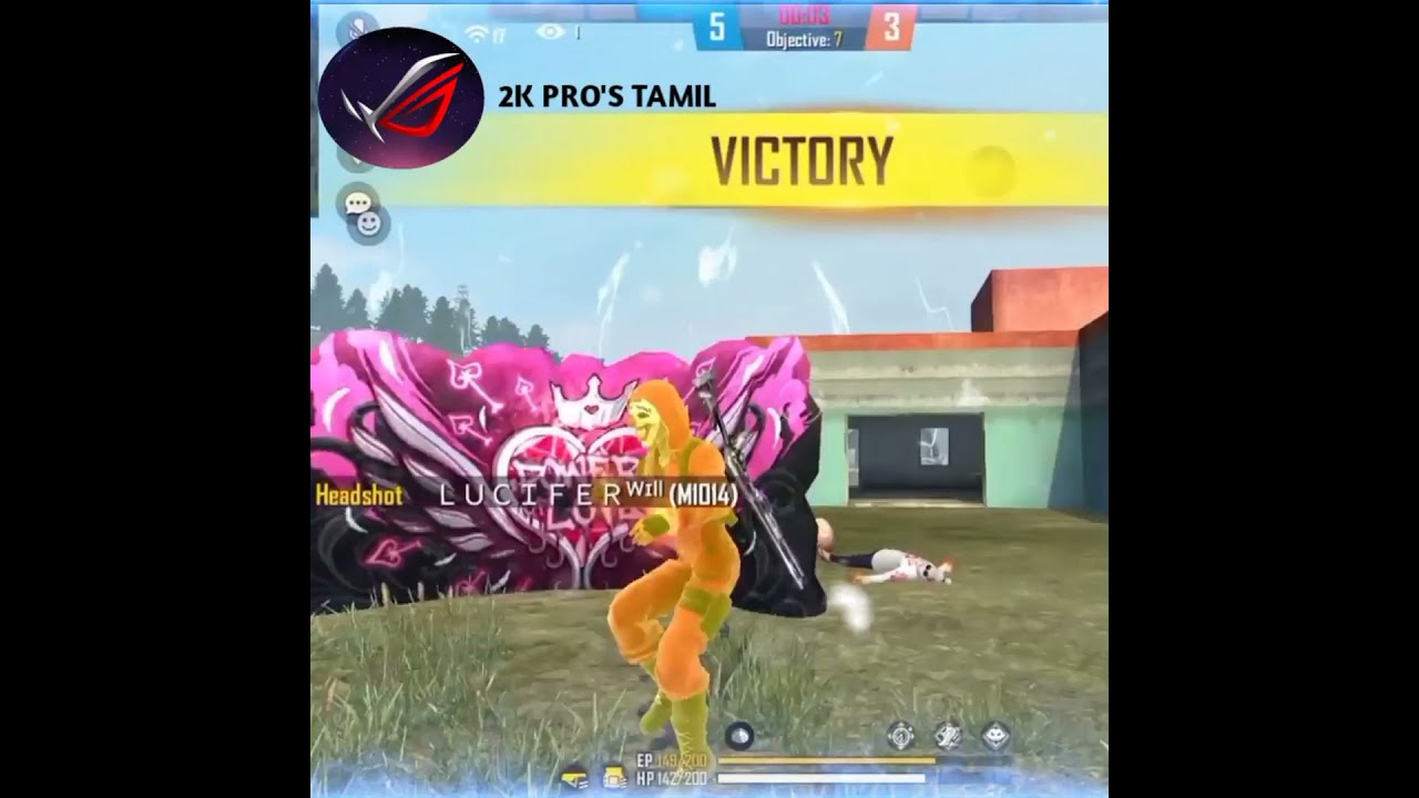 free fire veriyan status 🔥|| na oru edagudo remix|| 2k pro's tamil.