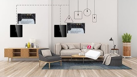 BSEED Zigbee Single live Line 1 Gang 2 Way Switch With Caption