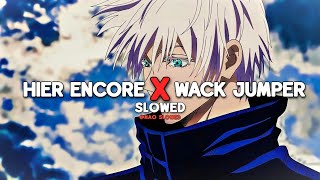 Hier Encore X Wack Jumper Instrumental (slowed) / TikTok Version