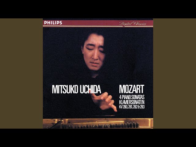 Mozart - Sonate pour piano n°5: 2e mvt : Mitsuko Uchida, piano