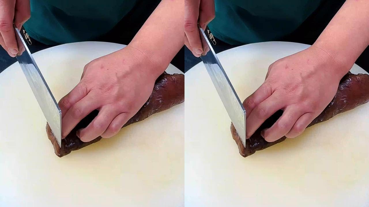 Pork head meat plating #food #plate design #swan