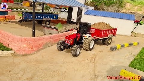Making a Eicher 241 Rc Tractor using pvc pipe || 🔥 Handmade tractor @Vinodadiwasi-k7s 