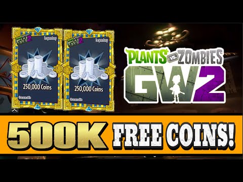 Plants vs. Zombies Garden Warfare 2-500,000 코인 + 전설 아이템 획득 방법!