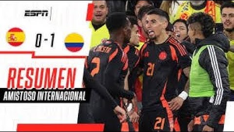 ESPAÑA 0-1 COLOMBIA AMISTOSO 22/03/2024 COMPLETO HD