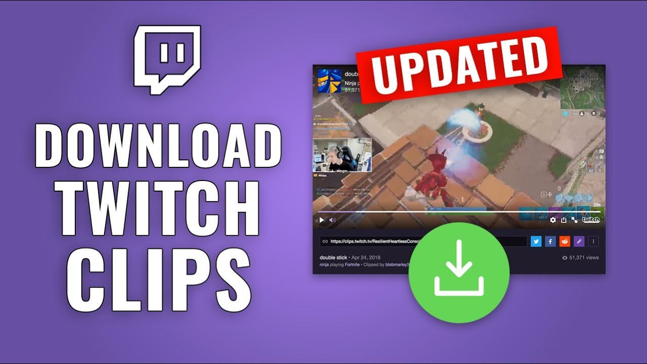 How To Download Twitch Clip Updated Youtube