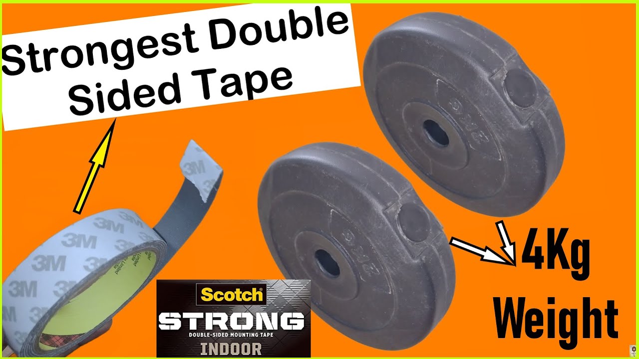 Strongest Double Sided Tape 💪 3M Scotch Strong Tape Unboxing🔥 - Can be  fixed on any surface 