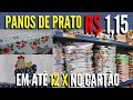 BRÁS -SP: FÁBRICA DE PANOS DE PRATO, A PARTIR DE R$ 1,15 PARCELAMENTO NO CARTÃO EM ATÉ 12X