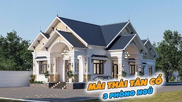Nhà vườn mái Thái tân cổ 3 phòng ngủ tại TPHCM | MN04249