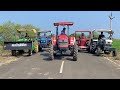 Break Test with Loaded Tractors | John Deer | Sonalika 60 | Mahindra Arjun NOVO | Eicher 485 Tractor