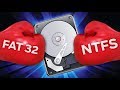 Какая файловая система лучше FAT32 или NTFS