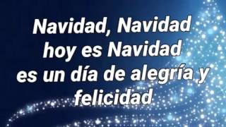 Video-Miniaturansicht von „Hoy es Navidad pista con letra“