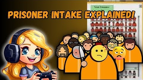 HOW does the PRISONER INTAKE work? #prisongame #prisonarchitect #prisonbuild