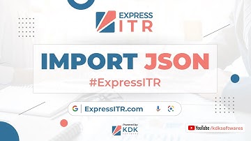 📢 One-Click JSON Import: Head-wise Income of PY in #ExpressITR by  @KDKSoftwares  ​