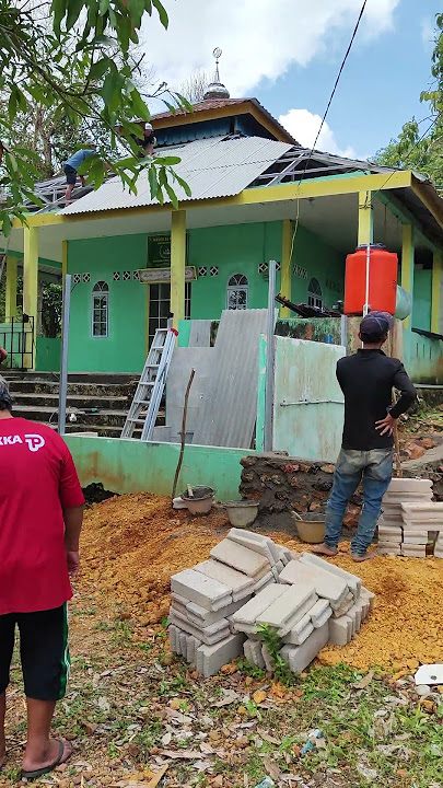 Bantuan Renovasi Mesjid Al Hikmah Keter Tengah Bintan Kepulauan Riau