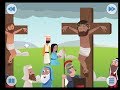 Crucifixión de Jesús | Historias de la Biblia para Niños | Biblia para Niños | Abraham Vlogs