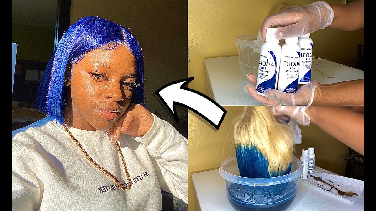 Electric Blue Hair Dye Kit - wide 2