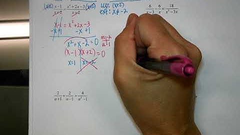 Math 3 Notes Unit 4.4a Solving Rational Equations