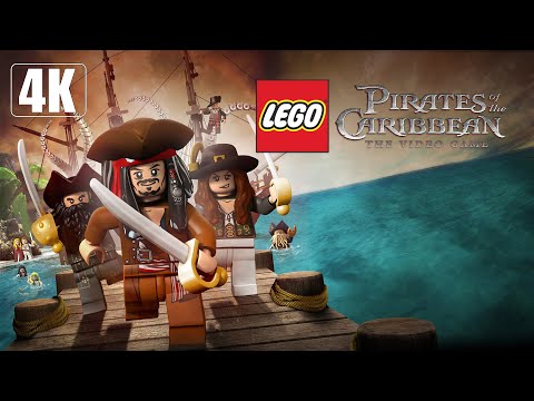 LEGO Pirates of the Caribbean - Full Game 100% Longplay Walkthrough 4K 60FPS