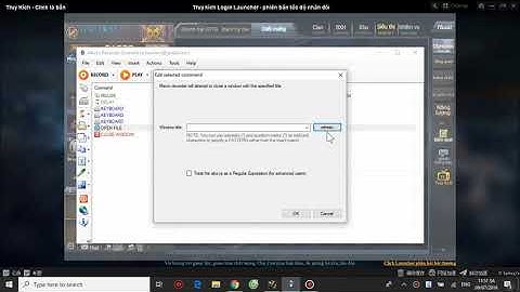 Hướng dẫn Ae cách sài macro và cách tạo vòng lặp vĩnh viễn cho G18 strom.