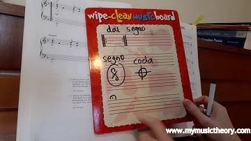 Repeats, Signs and Codas in Pop/Rock Piano Music Scores