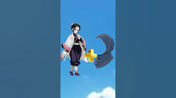 لو شخصيات انمي قاتل الشياطين يلبسه على الطريقه الاسلاميه Anime انمي Attake 