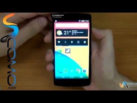 Video: ¿Cómo se captura una captura de pantalla en un LG Nexus 5?