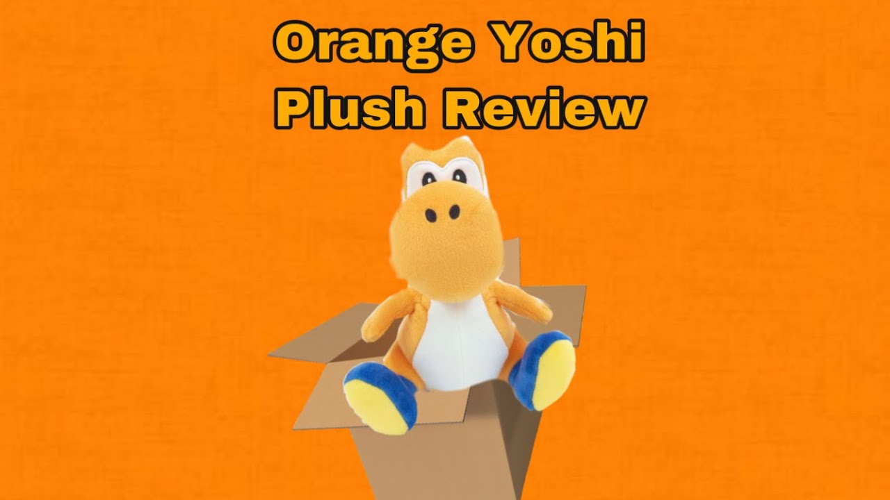 Orange Yoshi Plush Unboxing! | SuperBrandenBros