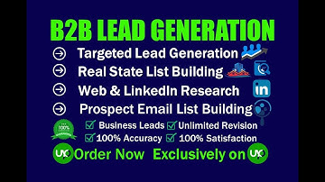 B2B Lead Generation project video | Data Collection | Email list Building | Virtual assistant
