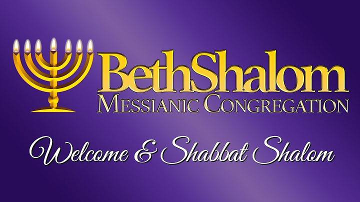 Shabbat Service | 07/12/2025 | Beth Shalom Messianic Congregation